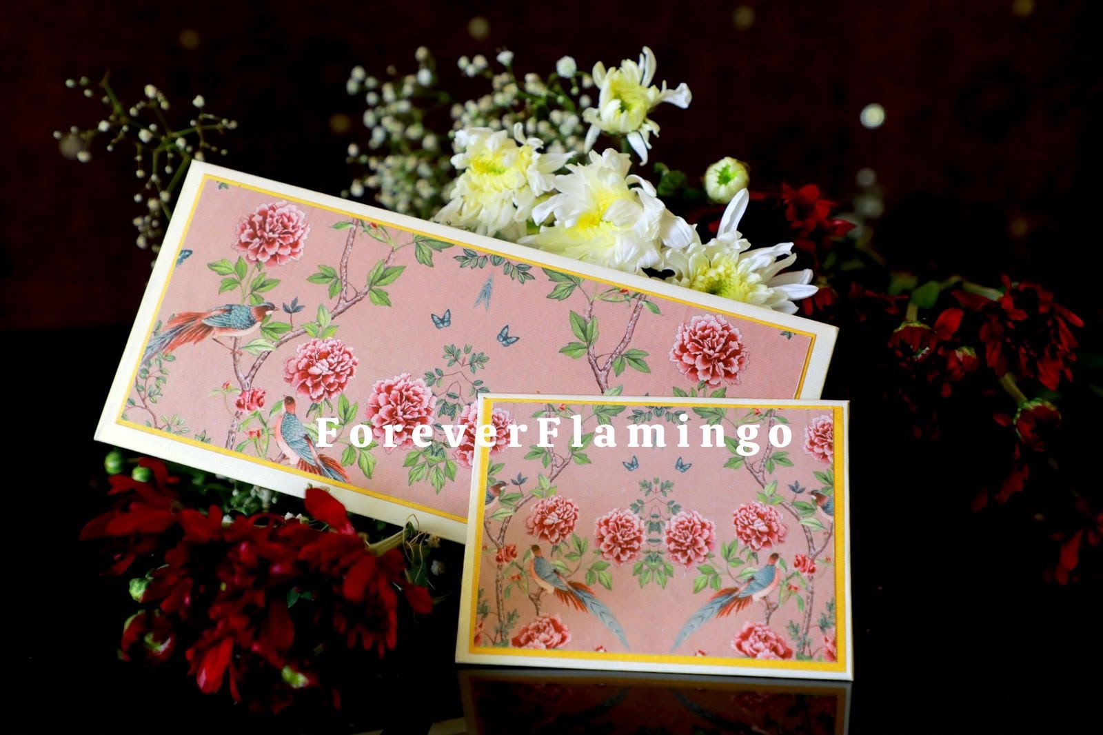 Blush Botanical Envelope Set